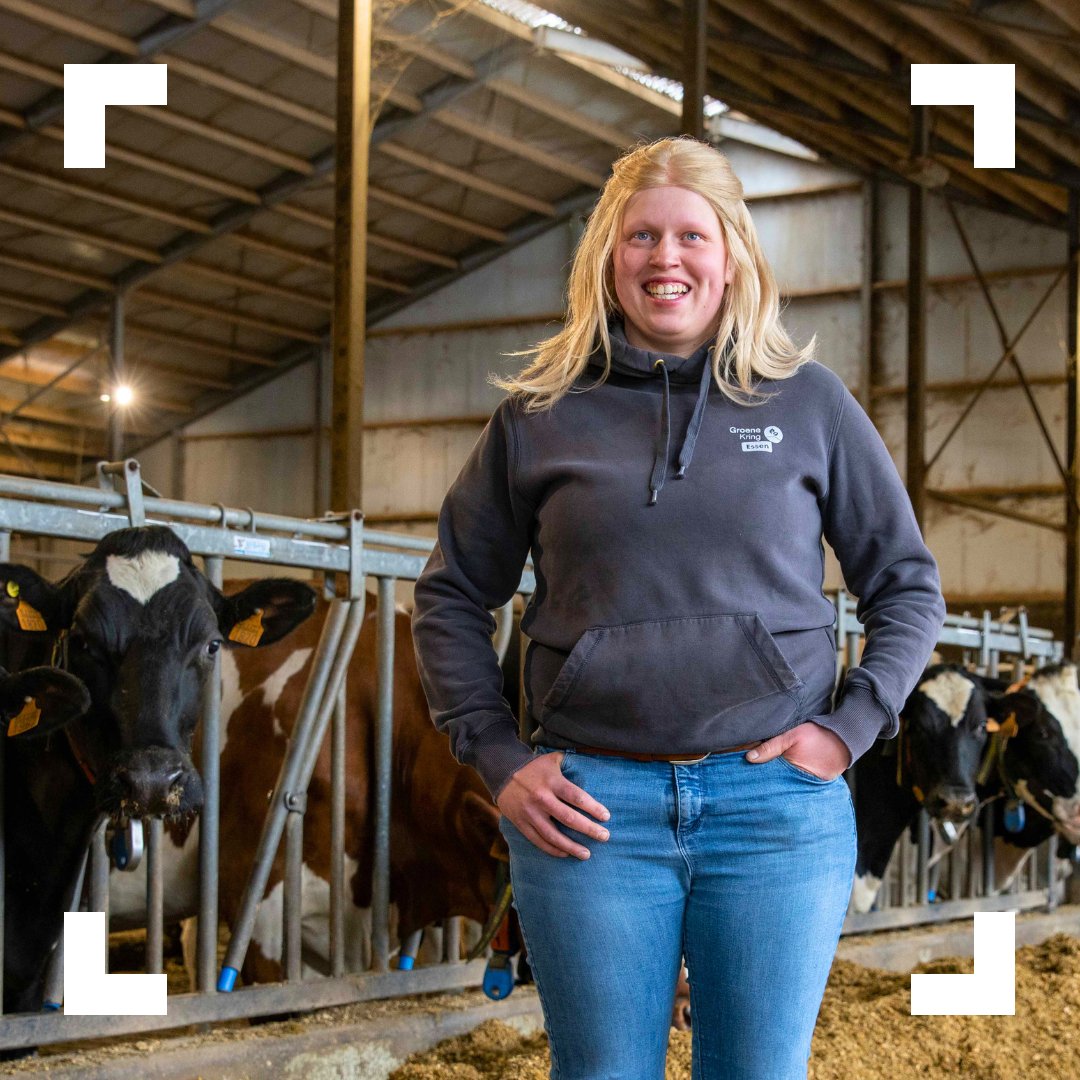 "Boeren dat is de mooiste job die er is". Eline nam het bedrijf van haar ouders over. En dat vergt heel wat ondernemerschap: "Er komt veel meer bij kijken dan koeien melken. Er zijn zoveel wetten en allerlei regelgeving waaraan we moeten voldoen." Straffe madam! 💪 #boerentrots