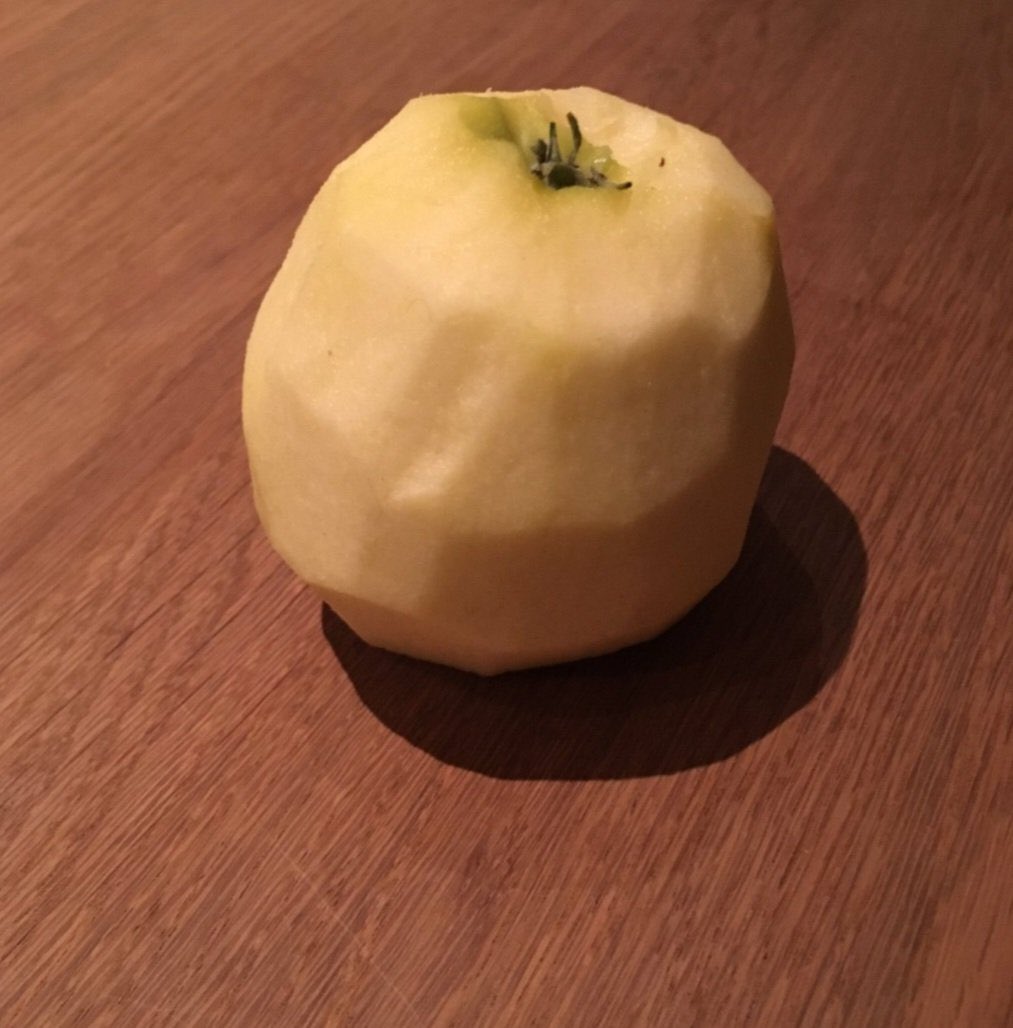 michi on Twitter: &amp;quot;hier ein apfel nach dortmunder art (ohne schale)&amp;quot;