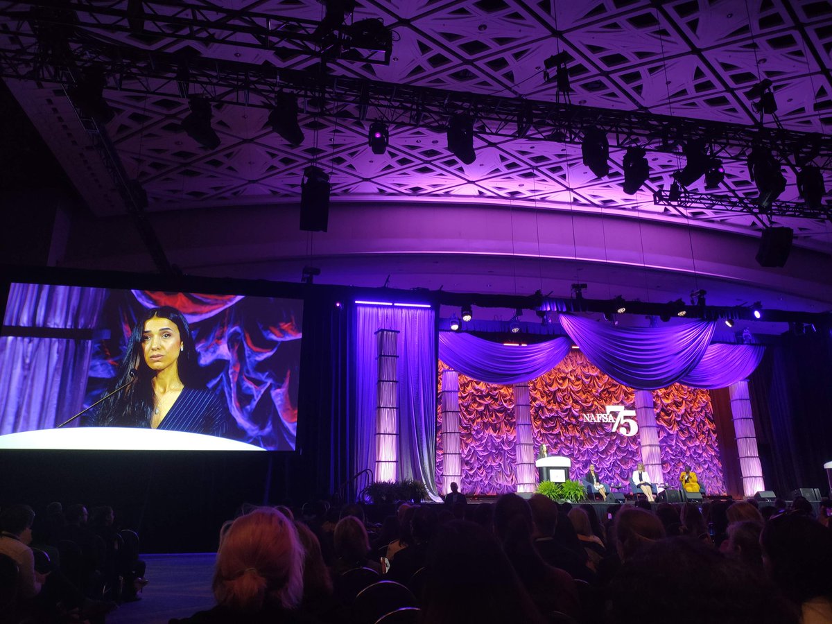 Dania_Andreakou's tweet photo. Excited to kick off Day 1 at @NAFSA 🌎 Honored to be an exhibitor among industry leaders, shaping the international mobility landscape with @studynco. The plenary session on the future of global education promises inspiration and insights. #NAFSA2023 #NAFSA75 https://t.co/ogYpvgTXHk
