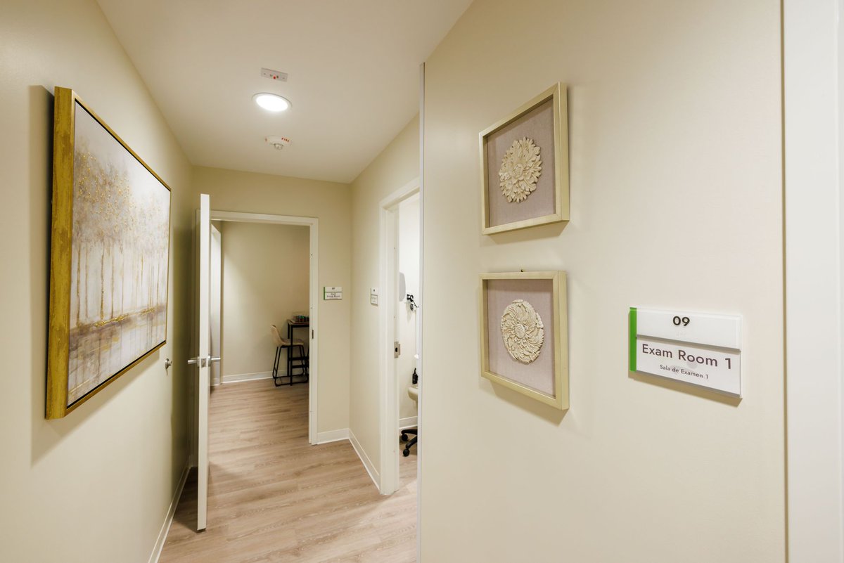 We are thrilled to share these photos of CCHC Express Care, in partnership with the Steve Smith Family Foundation, which opened earlier this month! 💙💚