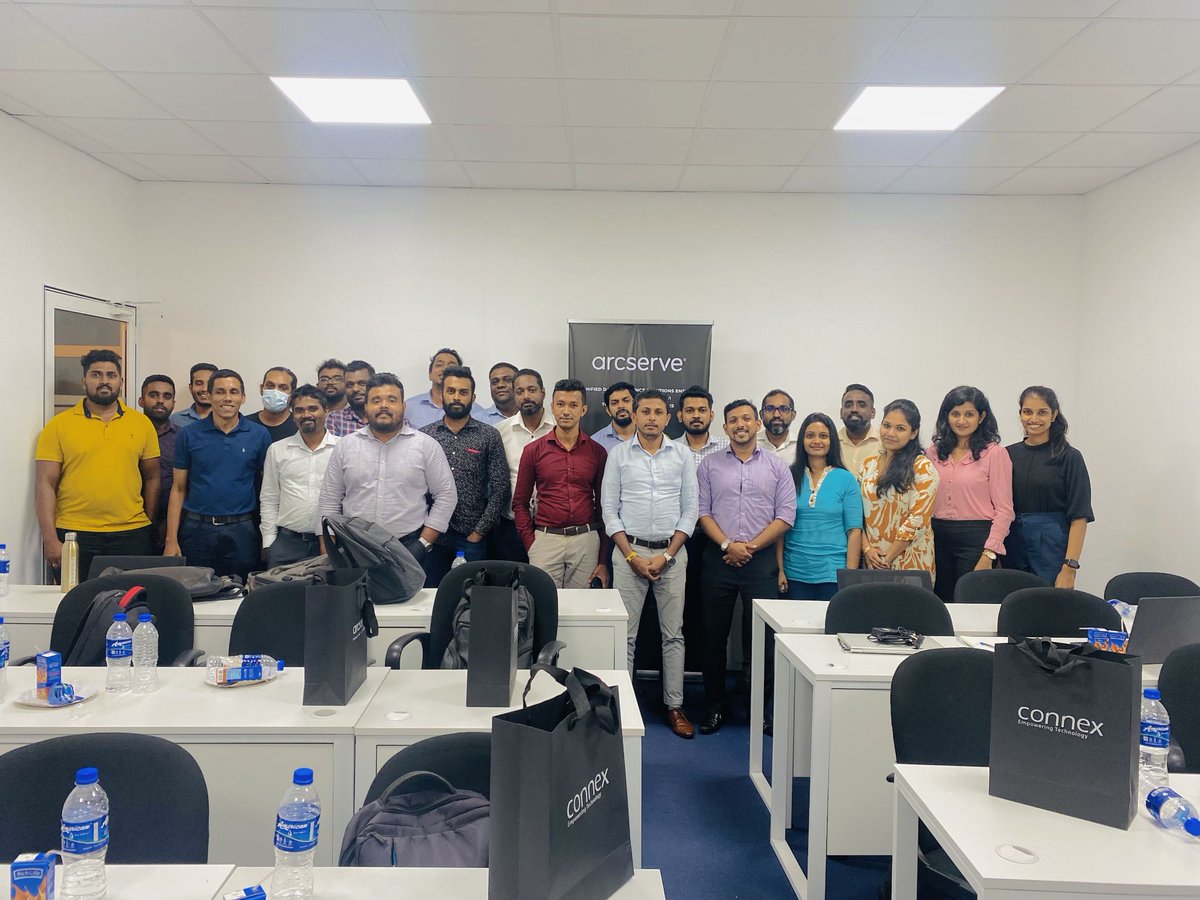 ryancybarra's tweet image. We had the pleasure of co-hosting a technical bootcamp with our local distributor, Connex IT! We were able to showcase Arcserve UDP, and share best practices on #Ransomware prevention and #SaaSBackup. Thank you to all the attendees – we look forward to seeing you in person! 🙌