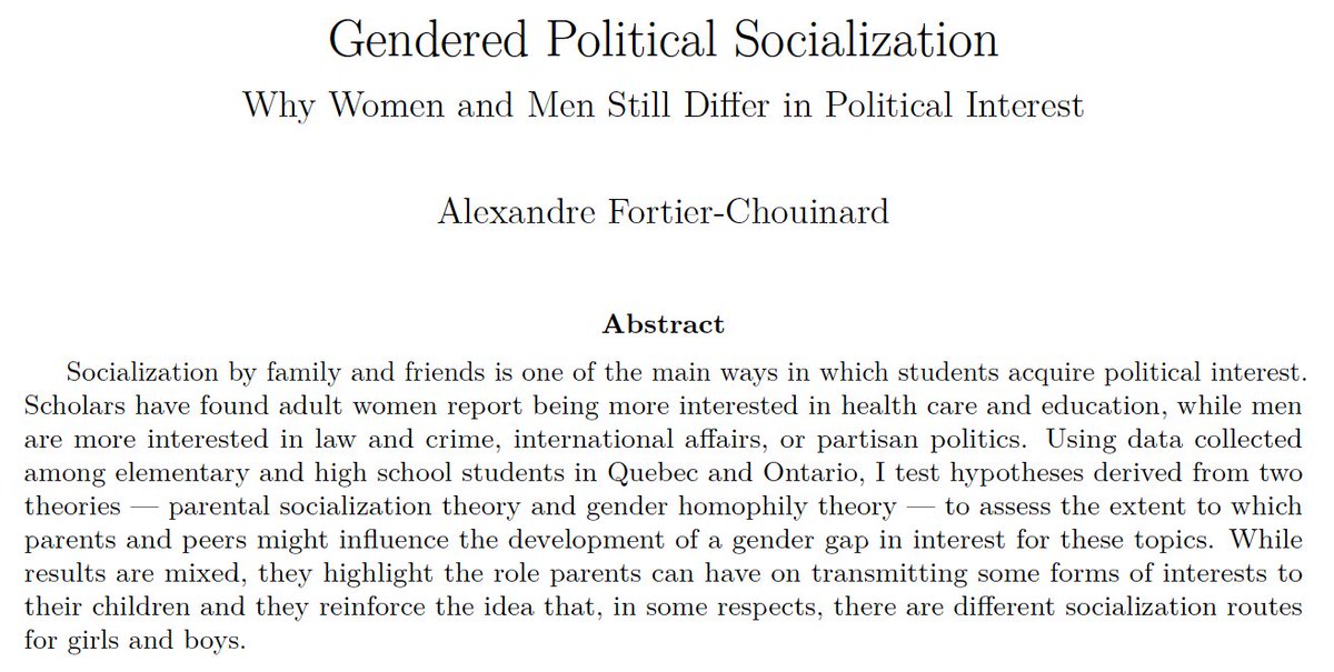 SkelAlex's tweet image. I will be presenting part of my PhD thesis tomorrow at @cpsa_acsp in @YorkUniversity. 8:45-10:15 a.m. @ ACW 204 for the Gender, Equity, and Behaviour panel. 😎 Looking forward to it! #CPSA2023
