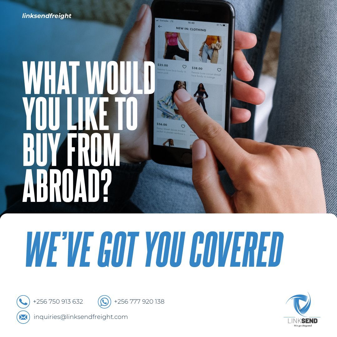 EddiePages's tweet photo. What do you wish to buy an item from USA..?
@linksendug has made things so simple for us.
Get the link of the item you want to buy, share it with them. Proceed to pay 50% of the total cost. Then sit back and wait between 7-14 days your item will be delivered to you.
They’re faster and convenient 
Contact them on 0750913632/ 0777920138 
#TumyaOnline