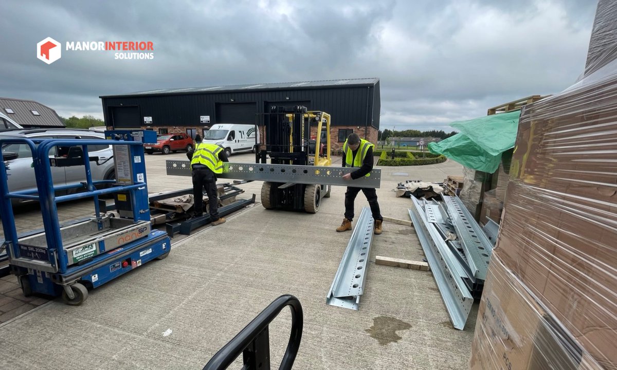 manorinterior's tweet photo. Working on a new #mezzanine installation for #Moonraker 😁

Thinking about adding a mezzanine floor to your warehouse to create more space? We're ready to provide it! Contact our team at https://t.co/1EjqOEP70h, or by calling us on 01933 420595 📞 https://t.co/olDsZpdDrX
