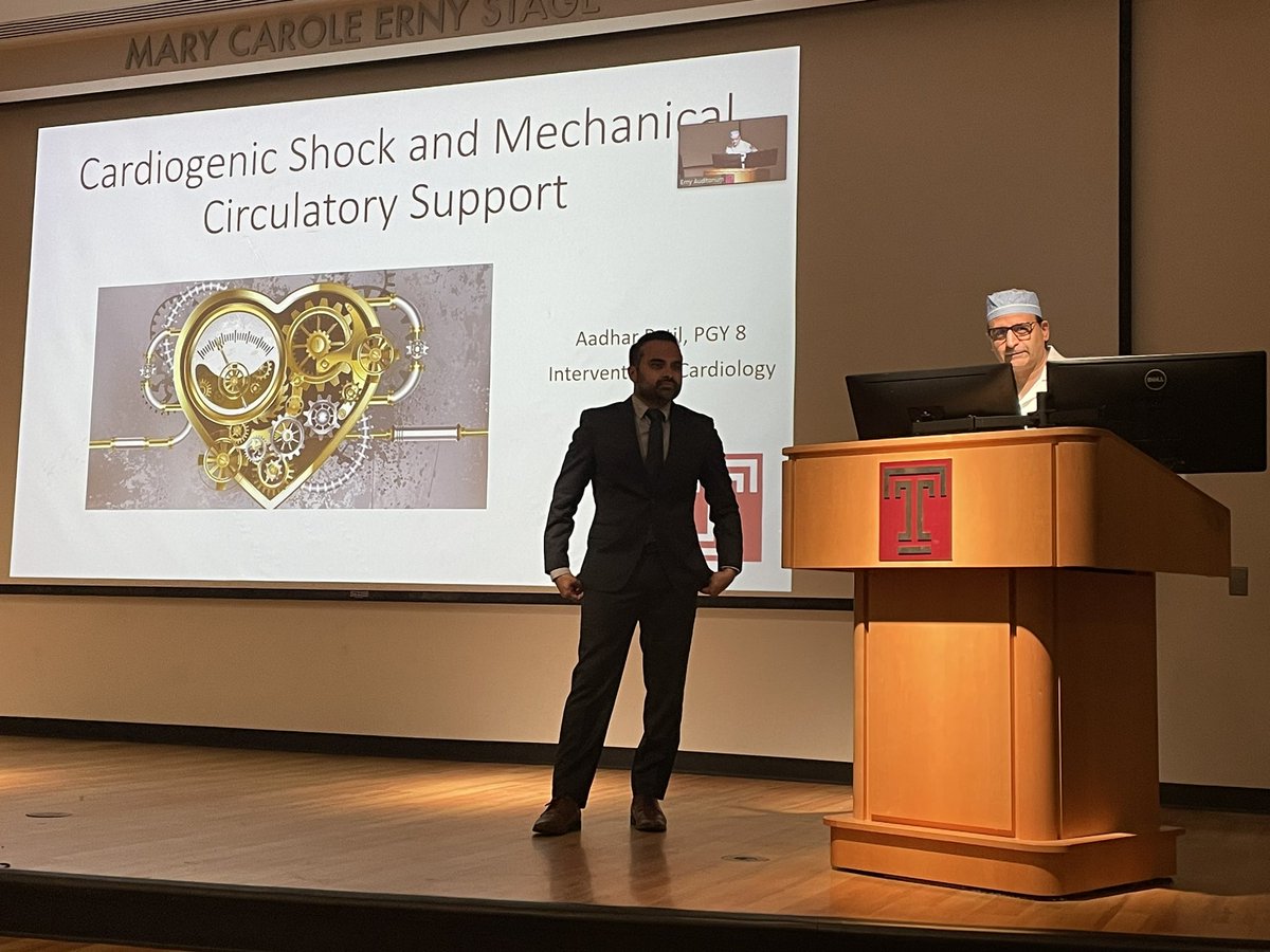 Pravin Patil (@pravinp8) on Twitter photo Graduating Interventional Fellow Grand Rounds with our <a href="/TempleCards/">Temple Cardiology Fellowship</a> alum <a href="/AadharM/">Aadhar Patil, MD</a> <a href="/TempleGME/">TempleGME</a> <a href="/TempleHealth/">Temple Health</a>
Congrats Aadhar! Graduating Interventional Fellow Grand Rounds with our <a href="/TempleCards/">Temple Cardiology Fellowship</a> alum <a href="/AadharM/">Aadhar Patil, MD</a> <a href="/TempleGME/">TempleGME</a> <a href="/TempleHealth/">Temple Health</a>
Congrats Aadhar!