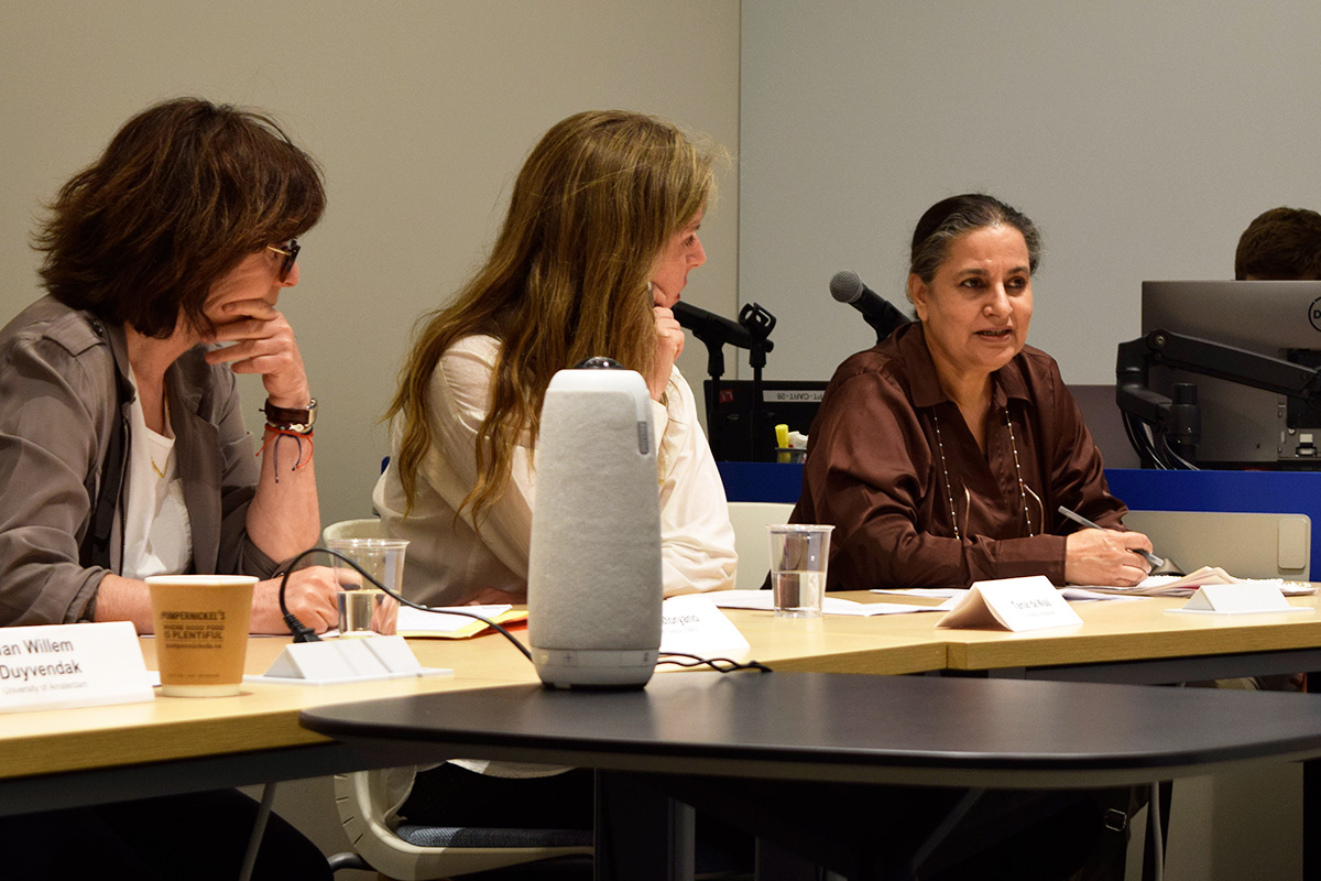 tmumigration's tweet photo. Great showing in person &amp; online for our Migration Working Group: Scholars of Excellence Ed. — Multiculturalism at a crossroads workshop. In the first panel of the day, presenters discussed competing claims and the (im)possibility of multiculturalism in the era of globalization. https://t.co/El44Bex4he