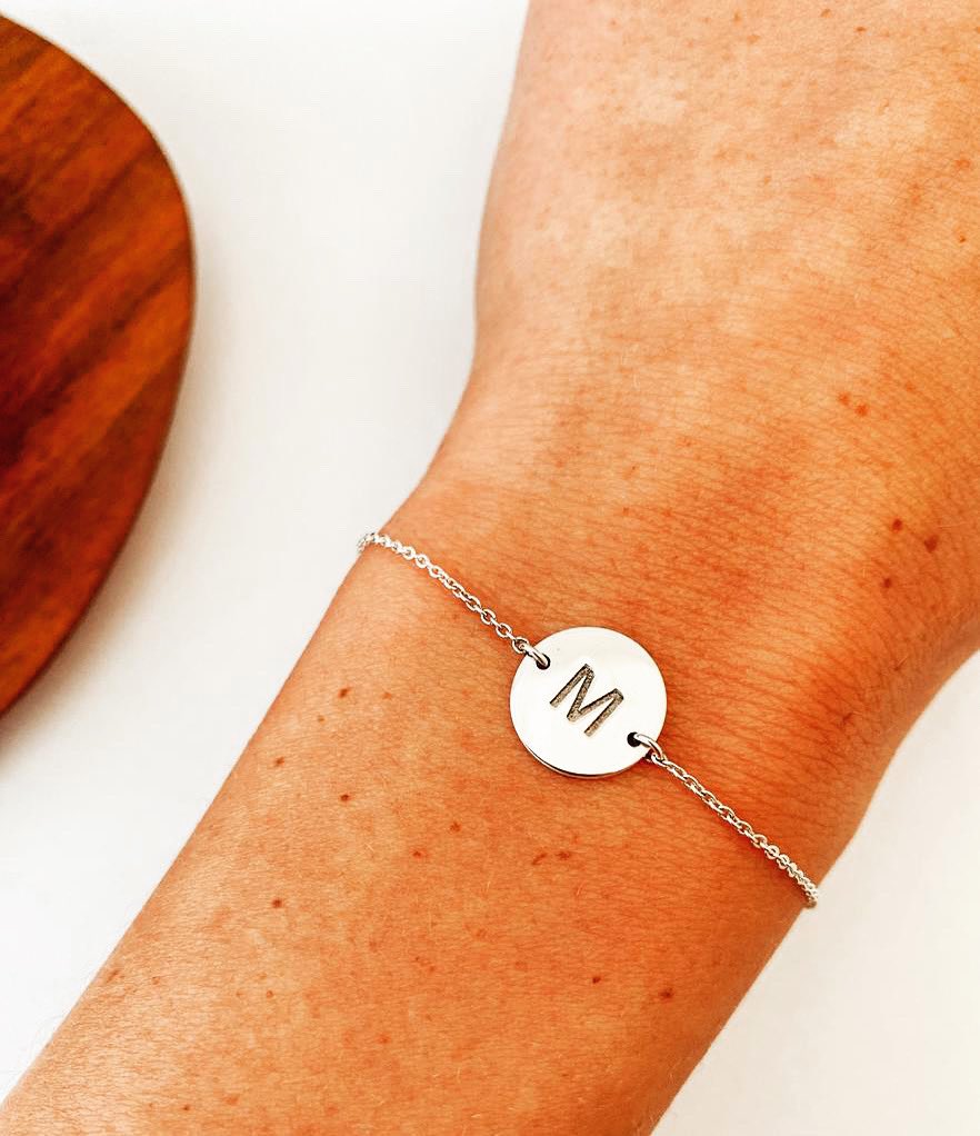 Argentium and Sterling Silver Personalised Bracelet! 

#argentiumsilver #sterlingsilver #personalised #initial #initials #letter #lasercut #laserengraved #laserengraving #bracelet #braceletsofinstagram #fjietfjieuw #wedeliverhappiness