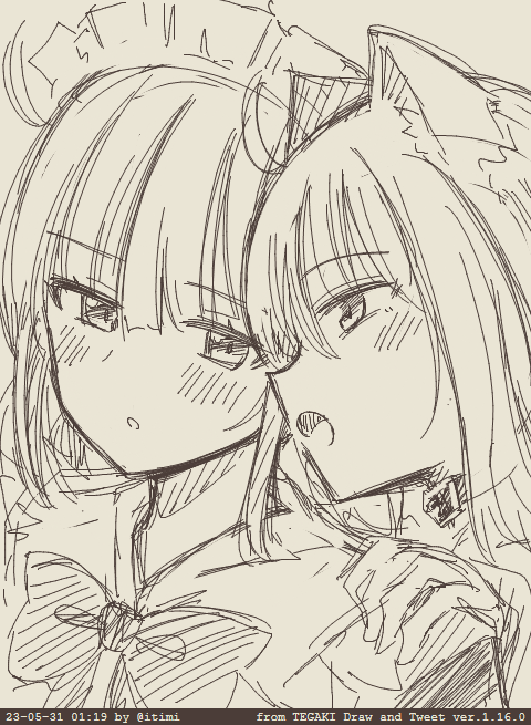 あくおか❤ #tegaki_dt