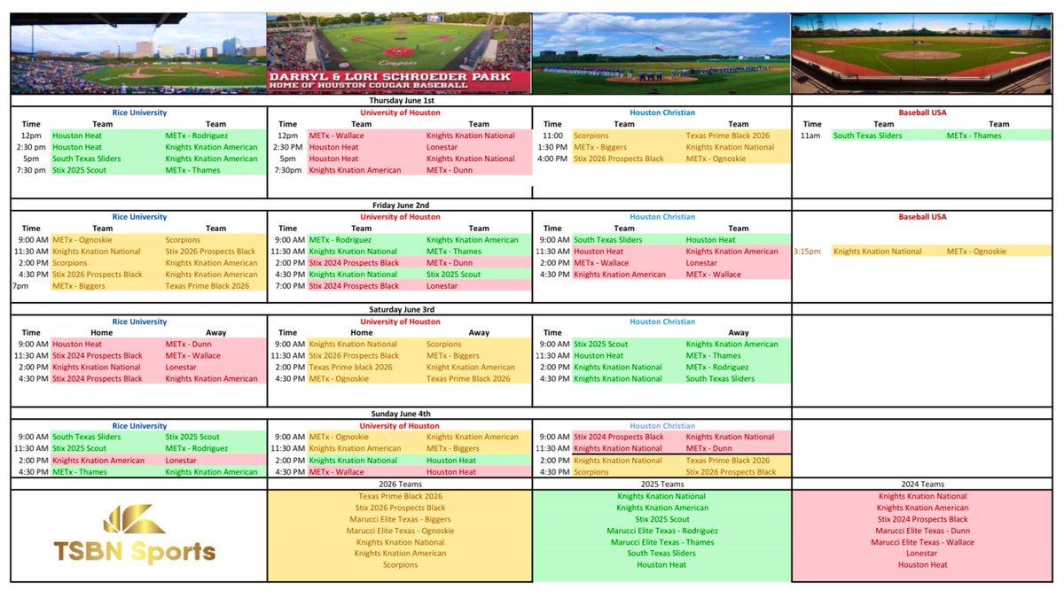 The Great Eight Classic (@grt8classic) on Twitter photo Looking forward to a great weekend of baseball in Houston with high quality organizations <a href="/RiceBaseball/">Rice Baseball</a> <a href="/UHCougarBB/">Houston Baseball</a> <a href="/HouChristianU/">Houston Christian University</a> <a href="/MarucciEliteTX/">Marucci Elite Texas</a> <a href="/knightknation4L/">Knights Knation #4L</a> <a href="/StixBaseballTX/">Stix Baseball</a> @TexasPrimeBB <a href="/LonestarBSBclub/">LonestarBaseballClub</a> <a href="/stsliders/">South Texas Sliders</a> <a href="/Houston_Heat/">Heat Baseball</a> @PBR_Texas <a href="/FiveToolTexas/">✭Five Tool Texas✭</a> <a href="/PBRTX_Scouting/">PBR Texas Scouting</a> Looking forward to a great weekend of baseball in Houston with high quality organizations <a href="/RiceBaseball/">Rice Baseball</a> <a href="/UHCougarBB/">Houston Baseball</a> <a href="/HouChristianU/">Houston Christian University</a> <a href="/MarucciEliteTX/">Marucci Elite Texas</a> <a href="/knightknation4L/">Knights Knation #4L</a> <a href="/StixBaseballTX/">Stix Baseball</a> @TexasPrimeBB <a href="/LonestarBSBclub/">LonestarBaseballClub</a> <a href="/stsliders/">South Texas Sliders</a> <a href="/Houston_Heat/">Heat Baseball</a> @PBR_Texas <a href="/FiveToolTexas/">✭Five Tool Texas✭</a> <a href="/PBRTX_Scouting/">PBR Texas Scouting</a>