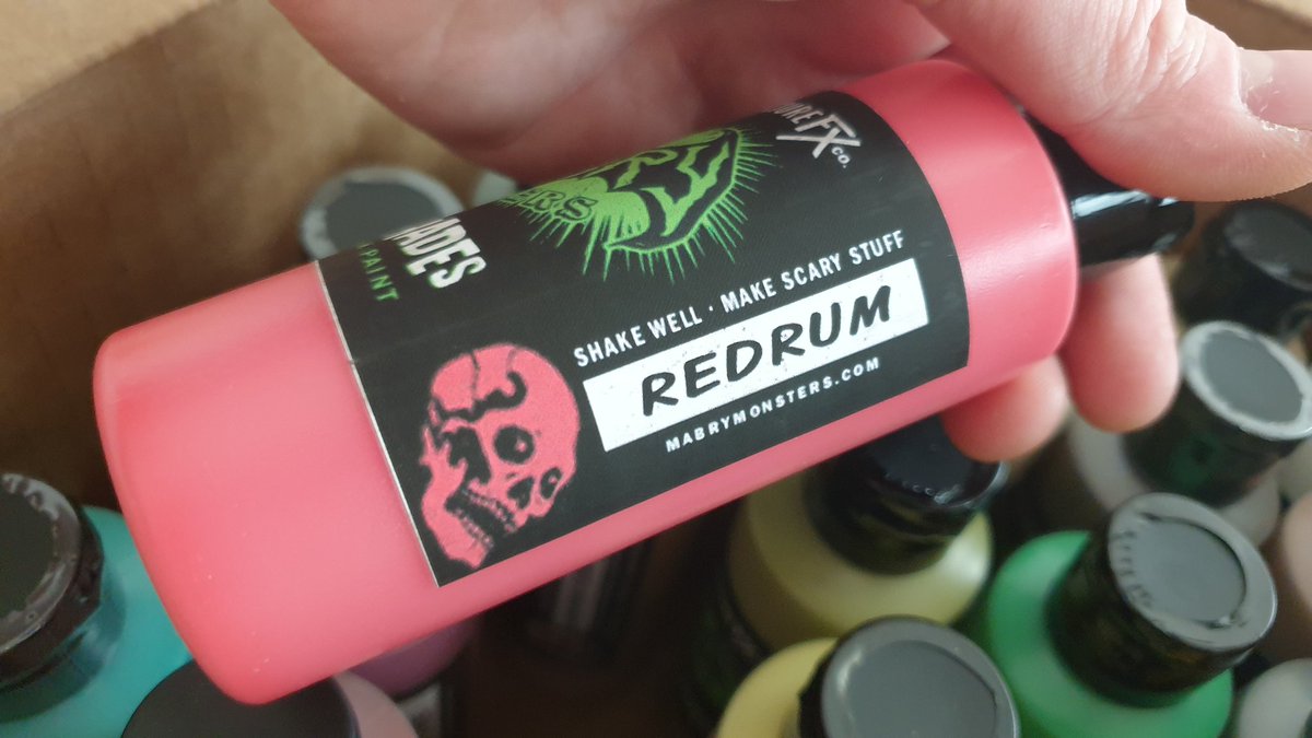 IMP KING! on Twitter "New batch of Night Shade Latex mask paint just