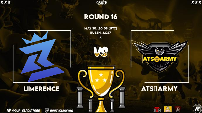 Ruben_AC27's tweet photo. 🟣¡DIRECTO!🟣

⏰Hora: 22h 🇪🇸 | 

🏆Torneo: @cup_gladiators 

⚔️Guerra:
@Limerence_coc vs #ATSArmy

👉https://t.co/hO6OCJD1eJ
👉https://t.co/hO6OCJD1eJ
👉https://t.co/hO6OCJD1eJ https://t.co/if4y3Y059F