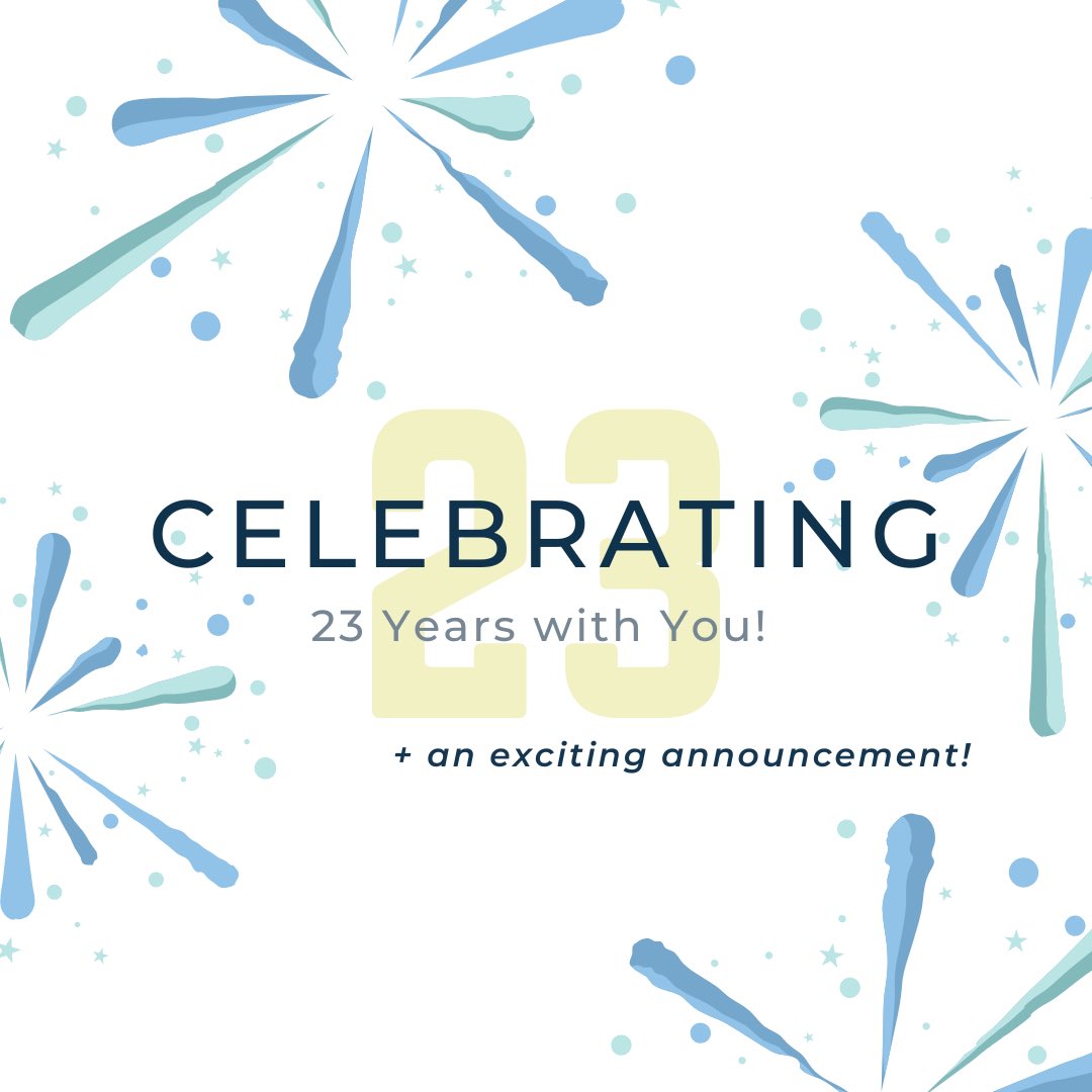 ClickandPledge's tweet image. 🎉 Today, we&apos;re celebrating our 23rd birthday at Click &amp;amp; Pledge! 🎂 It&apos;s a moment of reflection, gratitude, and excitement for the incredible journey we&apos;ve shared with you all. Stay tuned for an exciting announcement on June 13th! 📢 #ClickAndPledge #BirthdayCelebration