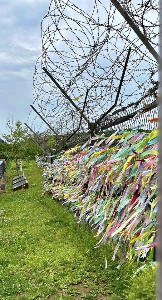 msucoehsabroad's tweet photo. Discover Korea students celebrated Memorial Day by visiting the DMZ, specifically Imjingak Pavillion, 3rd Tunnel, and Dora Observatory. Surreal. #memorialday https://t.co/743rvOEc6S