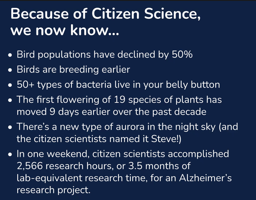 HeidiProject's tweet photo. Citizen science has taught us a lot - sorry we haven't time to type up alt text, we will later!  
(NB the bar for volunteer data is *high*, higher than for scientists. You can be sure it's good data.) https://t.co/BzFLTNSLju