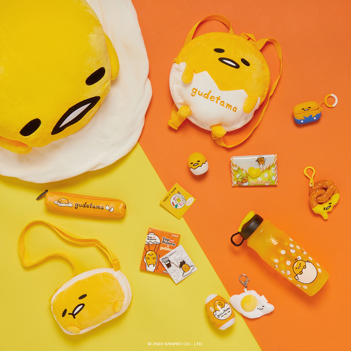 💛giveaway🥚 celebrate @sanrio’s friend of the month with an egg-cellent giveaway… want to win this gudetama prize pack? follow @sanrio on instagram to learn how to enter…