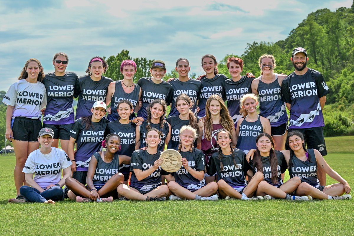 pghultimate's tweet photo. Pghultimate is very proud to host PA HS States - &amp; this year w @UltimatePA !

Shout out to all of the coaches, volunteers, &amp; family members who make HS ultimate happen <3

Congrats winners! Boys Div: Wissahickon &amp; Girls Div: Lower Merion!

@PADAorg @PHUELultimate https://t.co/nwaBBX7JIg