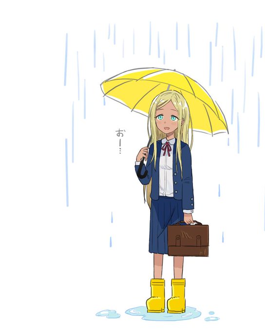 梅雨入りしたそうなので傘ライラさん(再掲) https://t.co/1SnpHXKT5m