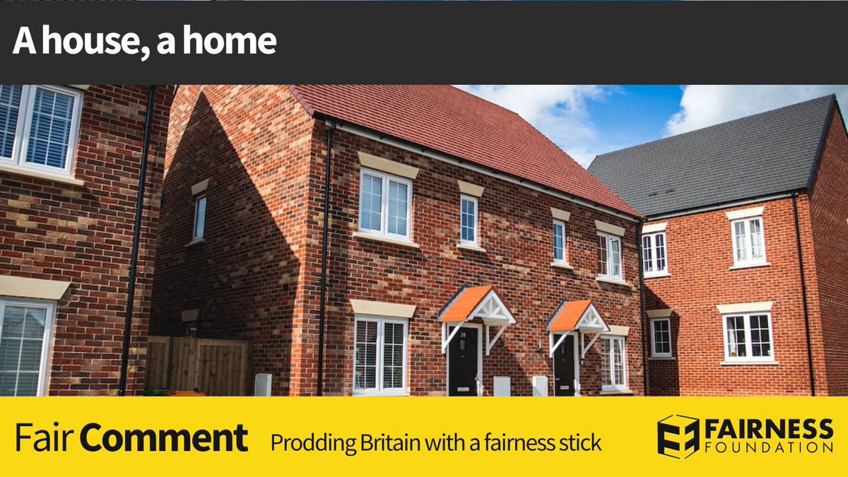 Professor Jo Richardson (@Socialhousing) answers your questions about housing for #faircomment at faircomment.co.uk/p/a-house-a-ho…, with references to work by @genrentuk, @jrf_uk, @Policy_Exchange, @HomelessLink, @WorldHabitat, @BayesBSchool, @DurhamAMHA and @FrameWorksUK