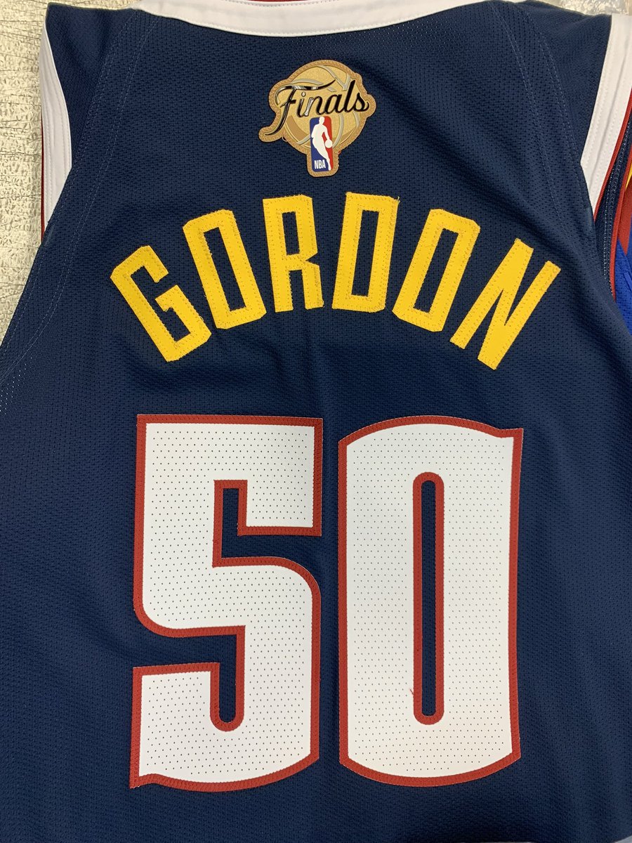AltitudeTV (@altitudetv) on Twitter photo Went over to the <a href="/DenverAthletic/">@DenverAthletic</a> this morning to see the new addition to the <a href="/nuggets/">Denver Nuggets</a> jerseys.
#MileHighBasketball #BringItIn #NBAFinals Went over to the <a href="/DenverAthletic/">@DenverAthletic</a> this morning to see the new addition to the <a href="/nuggets/">Denver Nuggets</a> jerseys.
#MileHighBasketball #BringItIn #NBAFinals