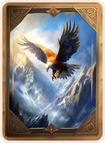 finishing up the Eagle Quests today for <a href="/BattleVikingNFT/">Battle Warriors Game</a> 

here is the "Mountain Sentry" our level 2 Eagle Quest

a master of the high peaks 🗻🗻🗻

its piercing gaze can spot prey from great distances &amp; will be a useful ally 

#nfts #NFTCommunity #P2E #gamedesign