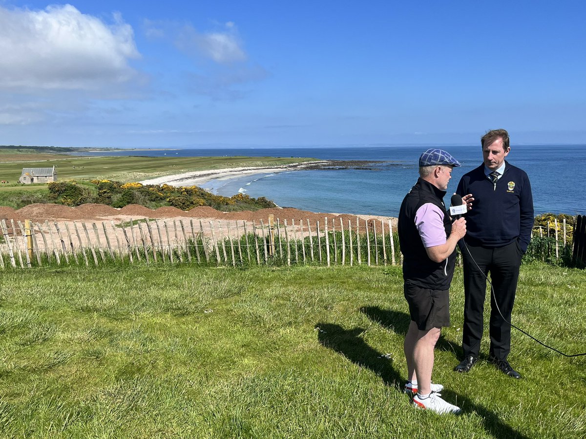 It’s always sunny in #scotland 😎 Day 4 of <a href="/MattAdamsFoL/">MattAdamsGC/FoL</a> and we are <a href="/CrailGolf/">Crail Golfing Society</a> Founded in 1786, Crail is the 7th oldest course in the world!