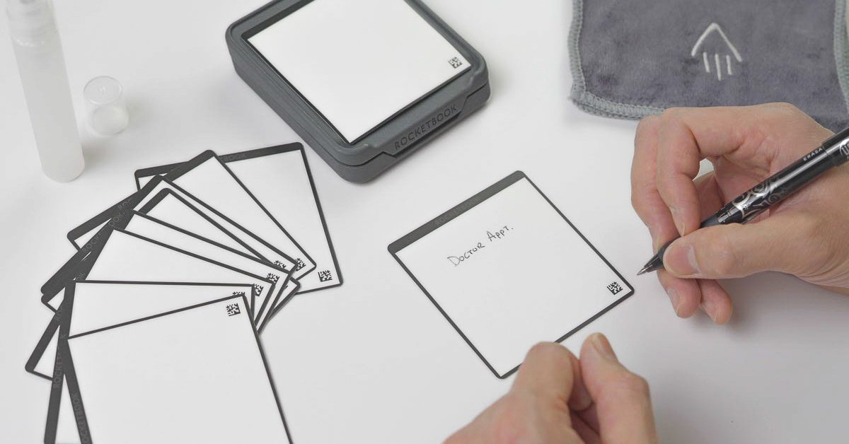 GetRocketbook's tweet photo. ⚡Rocketbook Reusable Sticky Notes ⚡ 
Have you checked 'em out yet? Our Kickstarter campaign officially ends TOMORROW, so place your order now to get them before anyone else.
https://t.co/IbfYrNU9CE
#rocketbook #kickstarter https://t.co/CRQXbu5VSb