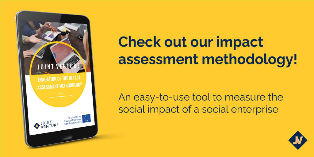 How can we measure the #socialimpact of a social enterprise? Check out this tool developed by the #JointVenture project:
👉 jointventureproject.eu/io4-evaluation…
#socialentrepreneurship #entrepreneurship #erasmusplus #euproject