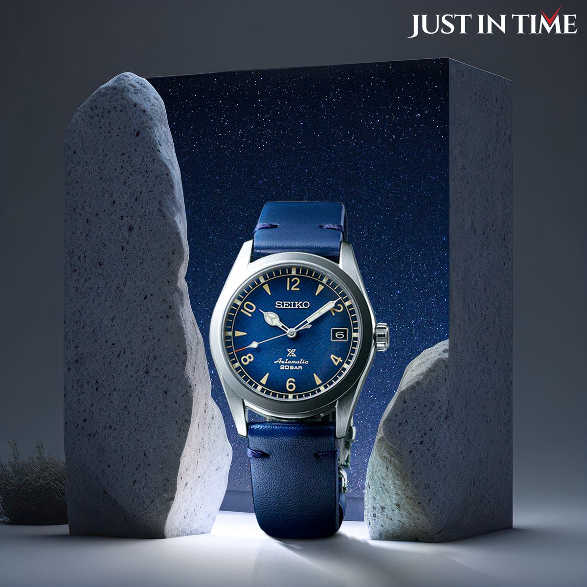 A watch that mirrors the blue skies 🌌

Watch Displayed: Seiko Watch SPB157J1
.
.
.
@seikowatches 
#JustInTime #JustInTimeWatches #Seiko #SeikoWatches #WristWatch #WatchesForMan #WatchCollector #LuxuryWatches #WatchAddict #WatchLover #WatchStore #WatchFam #MensFashion