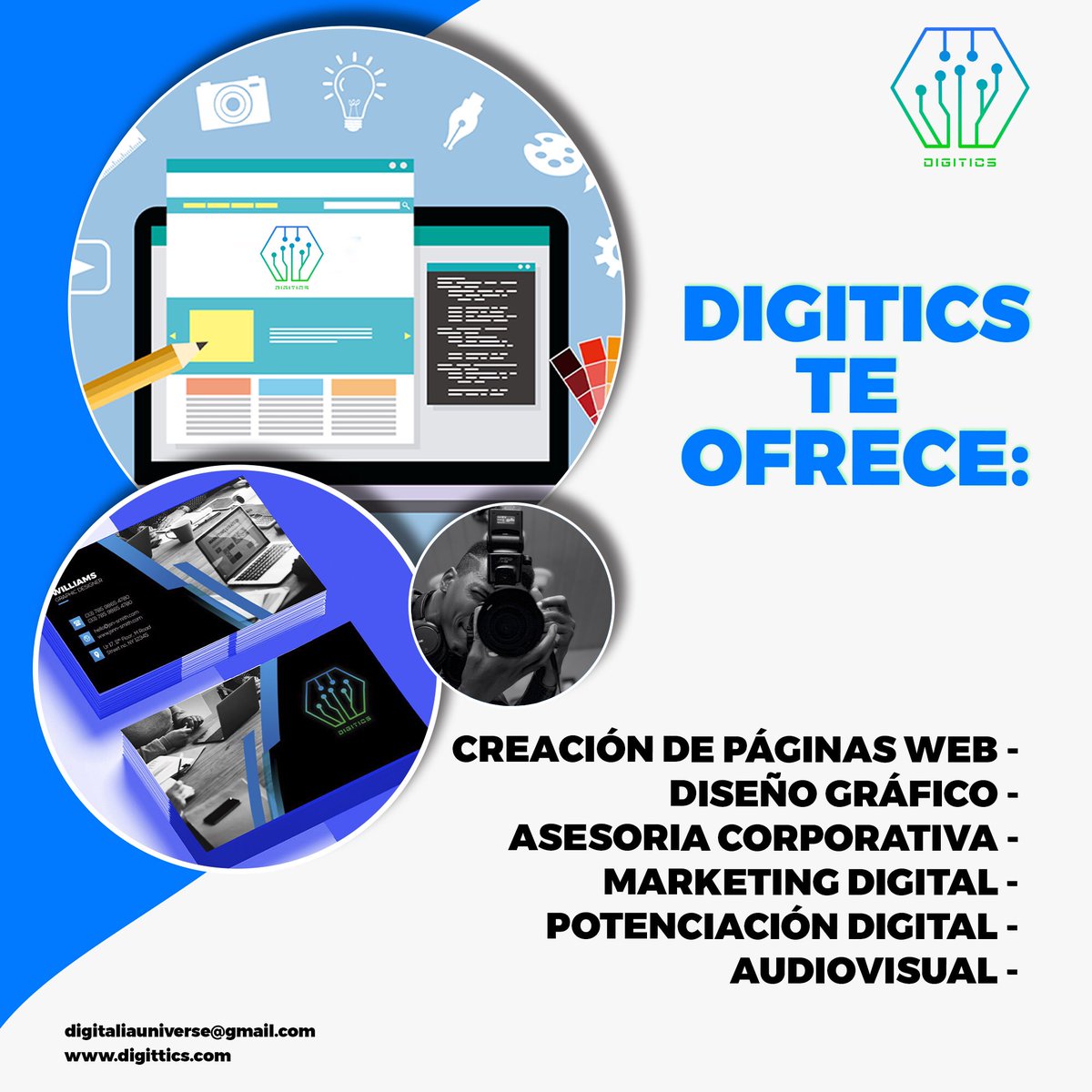 Digittics's tweet image. “La mejor manera de predecir el futuro, es creándolo." - Peter Drucker