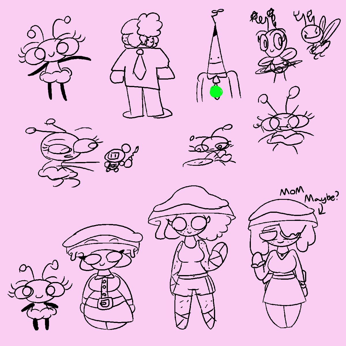 KrabbShack's tweet photo. its been a bit, have some doodles https://t.co/MJ0CUJAvUF
