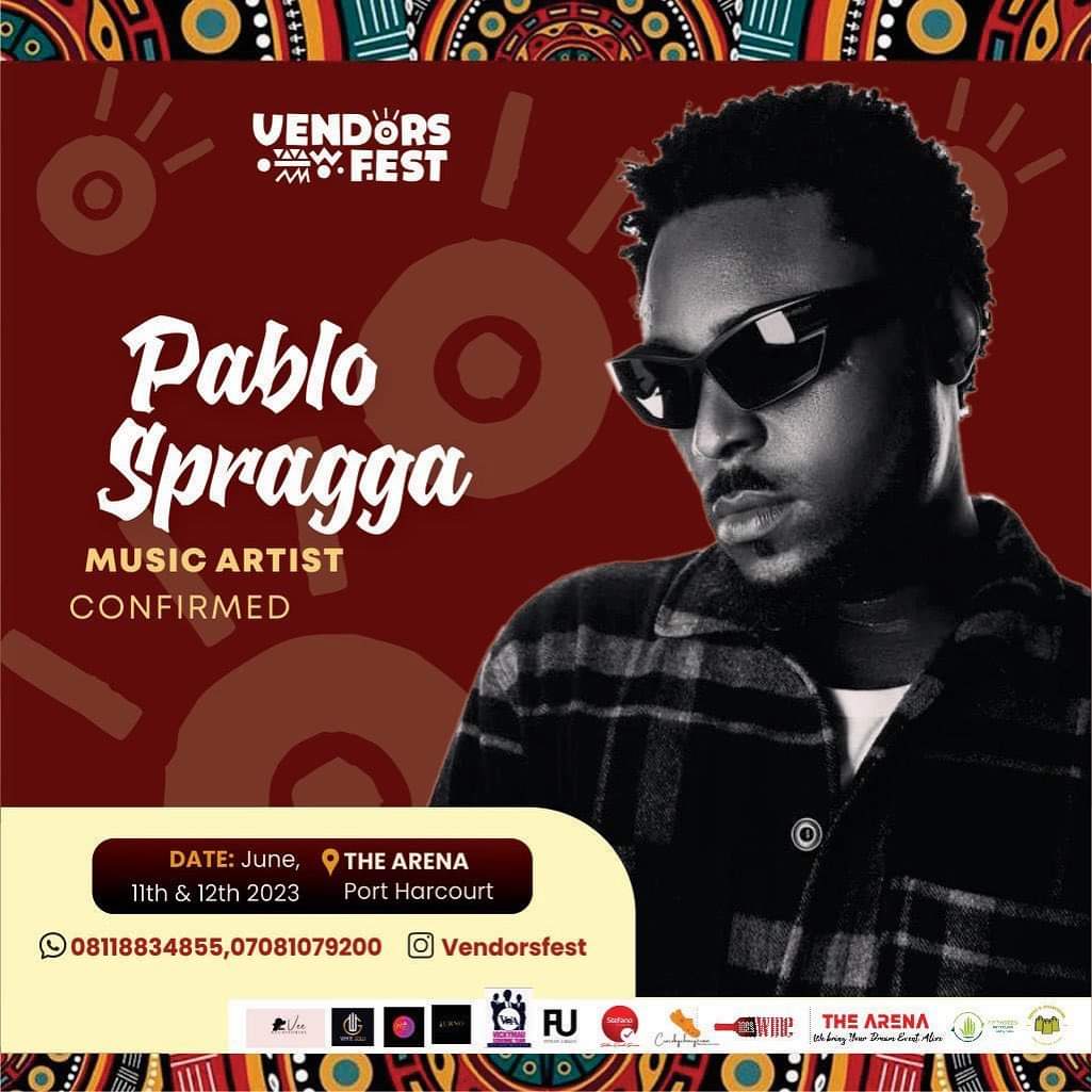 SpicyModelHQ's tweet photo. Hey #SpicyGang @pablo_spragga will be performing at 2023 edition of Vendor Fest ๐ข๐ข
Come through
#SpicyPeople #SpicyModel #HomeofEntertainment #spragga https://t.co/KvSDooQ6Dw
