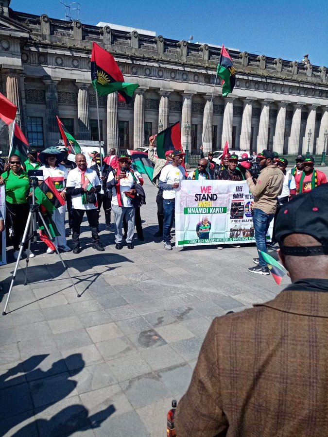 #IPOB #UK 30th May Celebration in #Edinburgh #Scotland #Uk
We must remember and honor them . @real_IpobDOS @ForeignPolicy @_AfricanUnion @mfa_russia @KremlinRussia_E @UKinNigeria @10DowningStreet @UKParliament @StateDept @FoxNews 
#BiafraHeroesDay
#Biafrans
#BiafraGenocide…