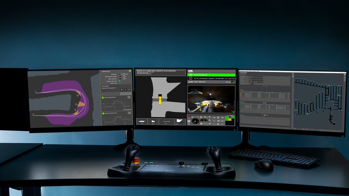 im_mining's tweet image. .@epirocgroup launches #DeepAutomation, “the next step in #automation solutions for underground #materialhandling.” Deep Automation is Epiroc’s cutting-edge set of automation systems &amp;amp; applications, used to orchestrate loaders &amp;amp; trucks in #undergroundmines rb.gy/4vb42