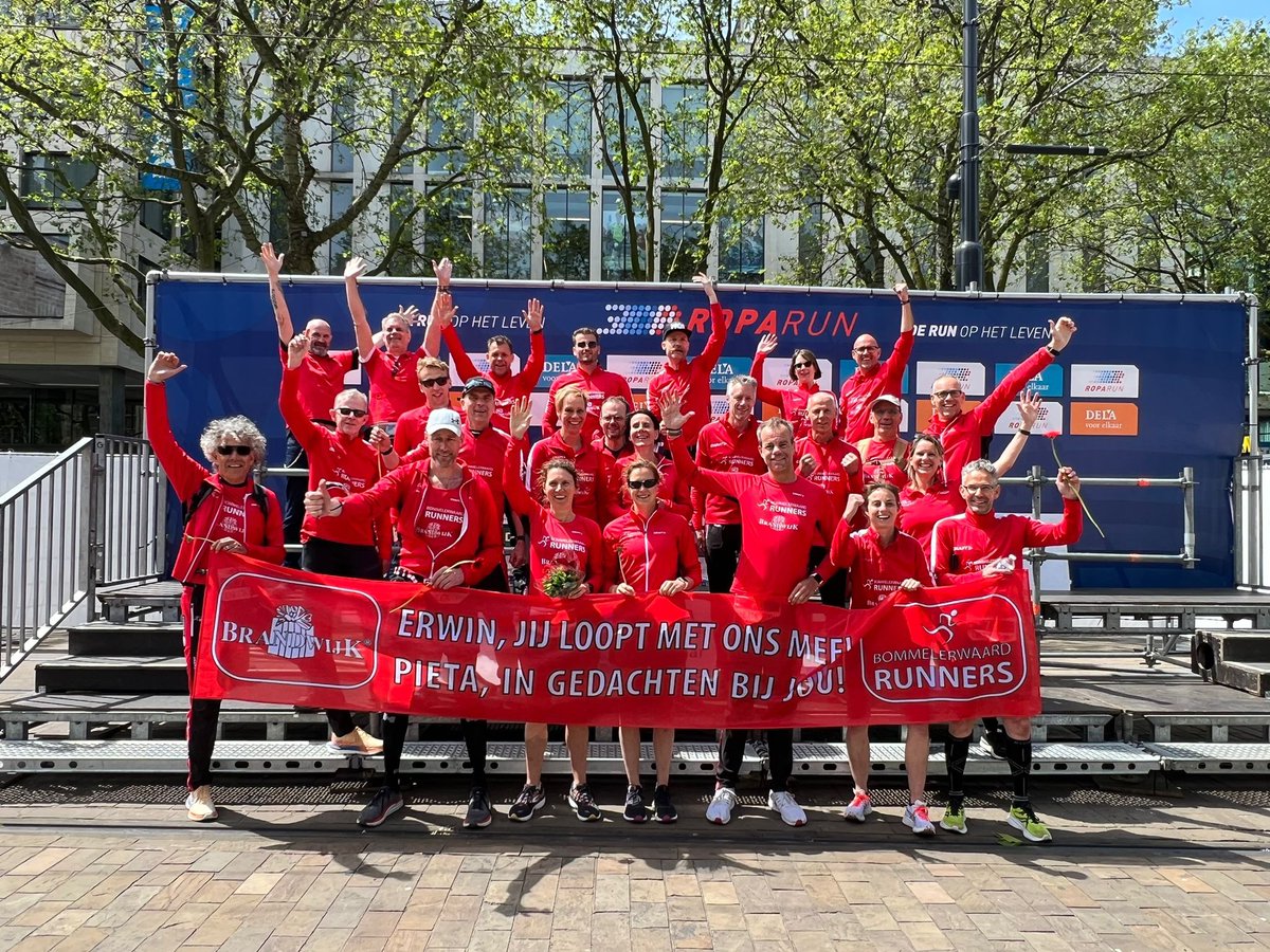 Brandwijk Bommelerwaard Runners beleven succesvolle en emotionele Roparun 2023! Snelste team op de noordroute en een recordopbrengst van €47.000,-!!