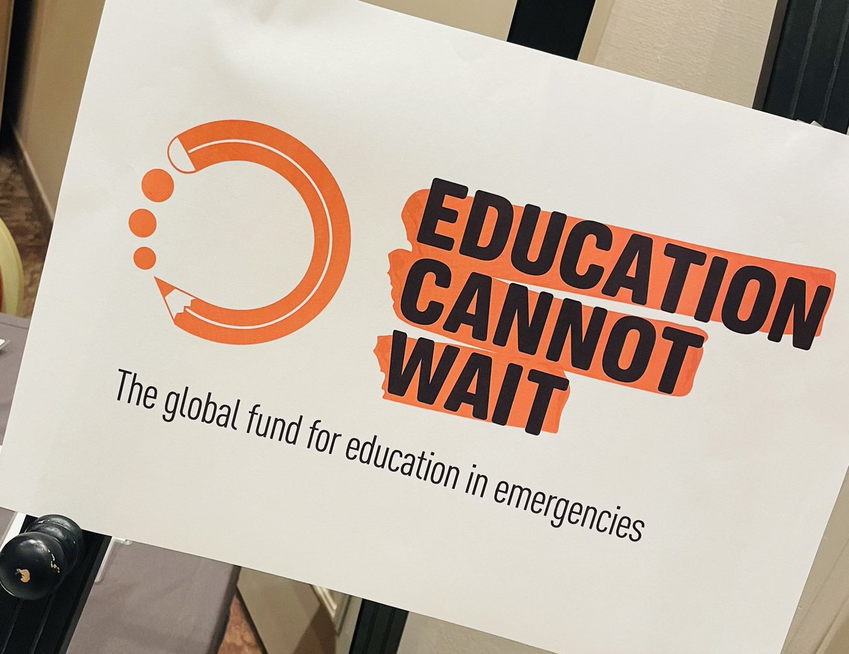 Ready for @educannotwait ExCom meeting on education and climate. The event aims to amplify a range of perspectives, including from children and youth. #youth4EiE @reddbarna <a href="/GCE_Norge/">GCE-Norge</a> @utenriksdept
