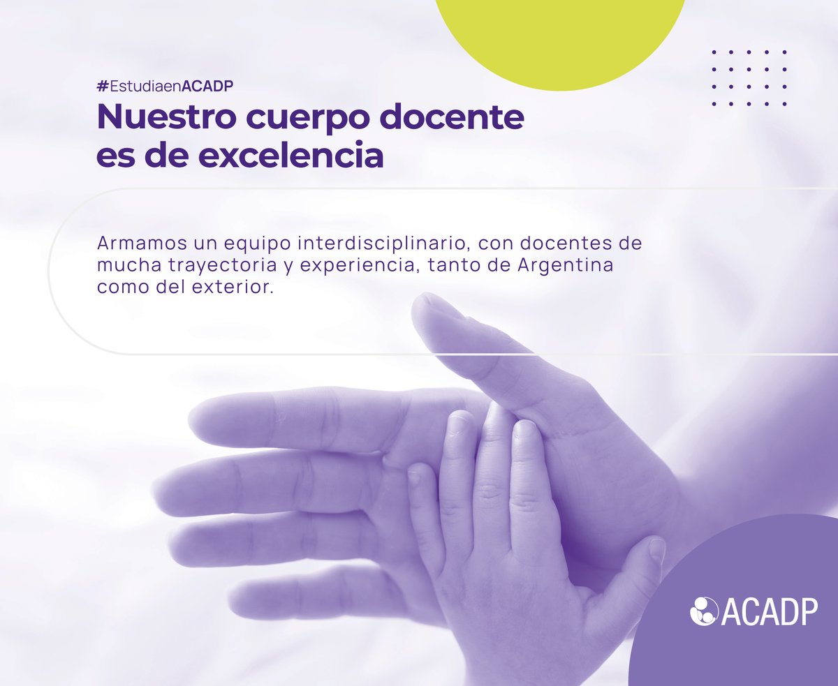 ACADP (Asociación Civil Argentina de Puericultura) tweet media