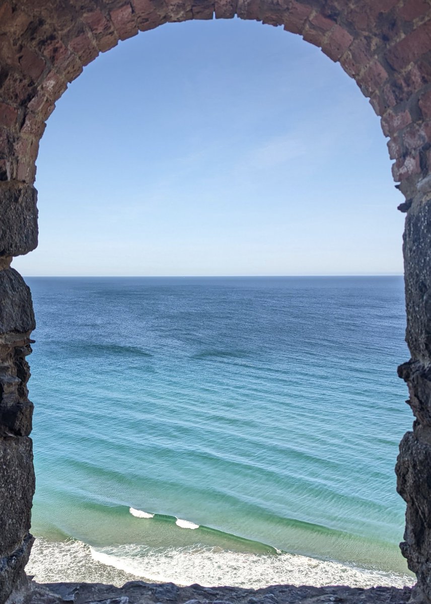 Beautiful coastline at Wheal Coates this morning #Cornwall #visitcornwall