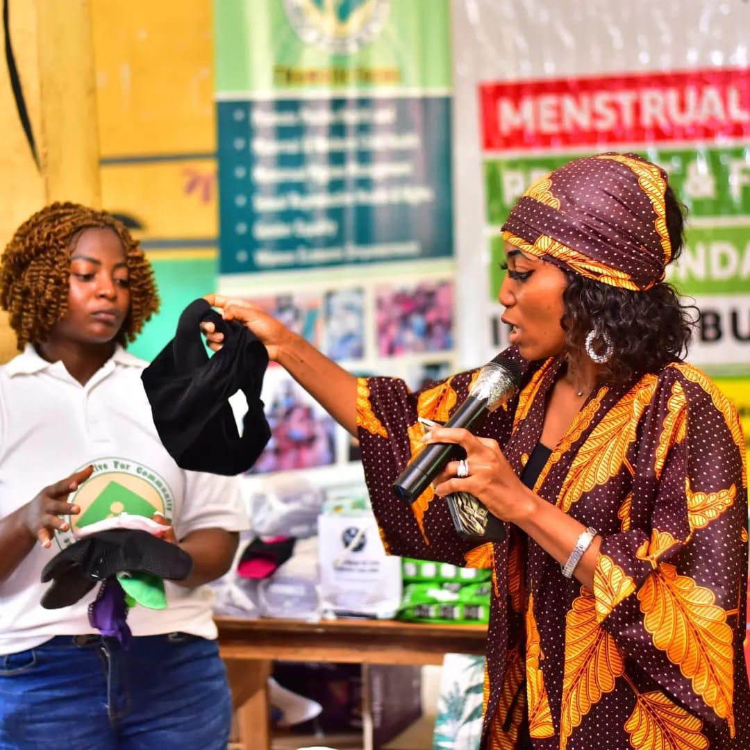 #WorldMenstrualHygieneDay WMHD is commemorated annually on 28 May.
It is a global advocacy that brings together individuals, media, public & private actors and critical stakeholders to promote good menstrual health and hygiene.
📷 @PDICHng
#AIOimpacts 
#WMHD 
#HEATCulture