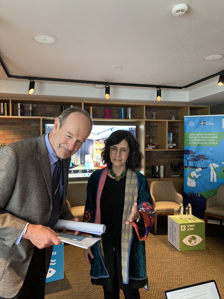 Happening Now: Launch of the “Mapping of Climate Security Adaptations at Community Level in the Horn of Africa” report - local community perspectives on sustainable solutions &amp; #climatesecurity 🇰🇪🇺🇬 🇪🇹- <a href="/alecasazza/">Alessandra Casazza</a> <a href="/HannaTetteh/">Hanna Tetteh</a> <a href="/GuleidArtan/">GULEID ARTAN</a> <a href="/UNDP/">UN Development</a> <a href="/LPI_voices/">Life&Peace Institute</a> 🇸🇪