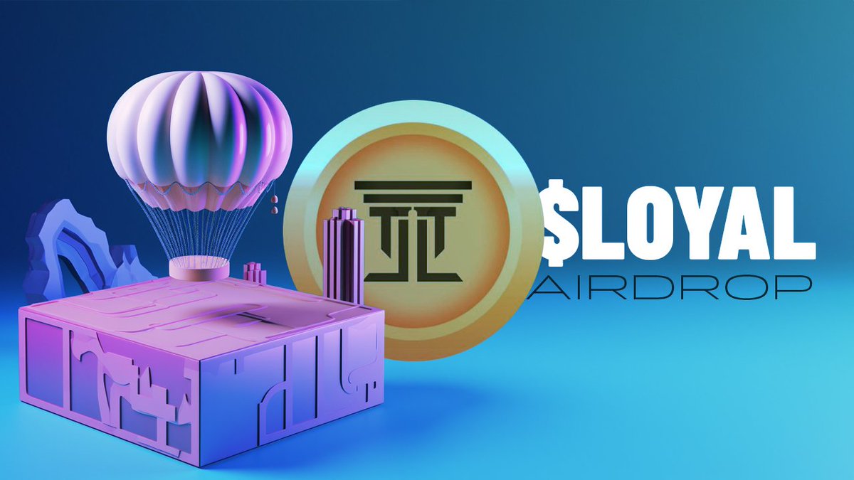 📣The $LOYAL airdrop has just gone LIVE!

Check eligibility and claim your tokens:
🔗 loyal.limited

#1inch #memecoin #ORDINALS #BRC20Token #BRC  #Airdrop #Giveaway #uniswap $PIKA #sushiswap #sui #Nakamigos #Memecoinseason2023