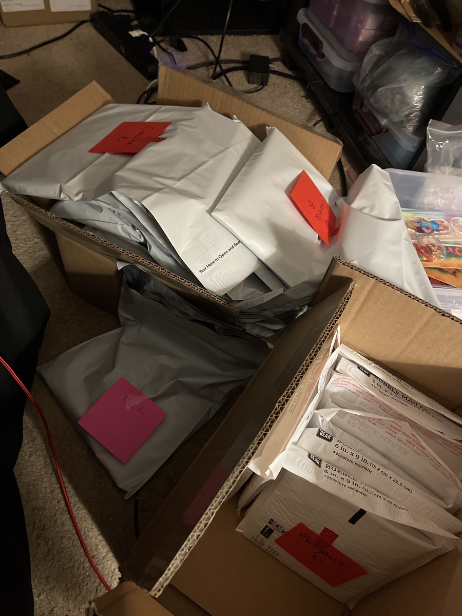 pwburnout's tweet photo. UPDATE:

Zines have been quality checked and the batch turned out great! There was a small quantity mixup so we've got 20 extra sfw zines on the way now, but while we wait on those to arrive Mod Tea will start shipping out the completed packages in waves. Watch your mailbox! https://t.co/c0p0KynlZh