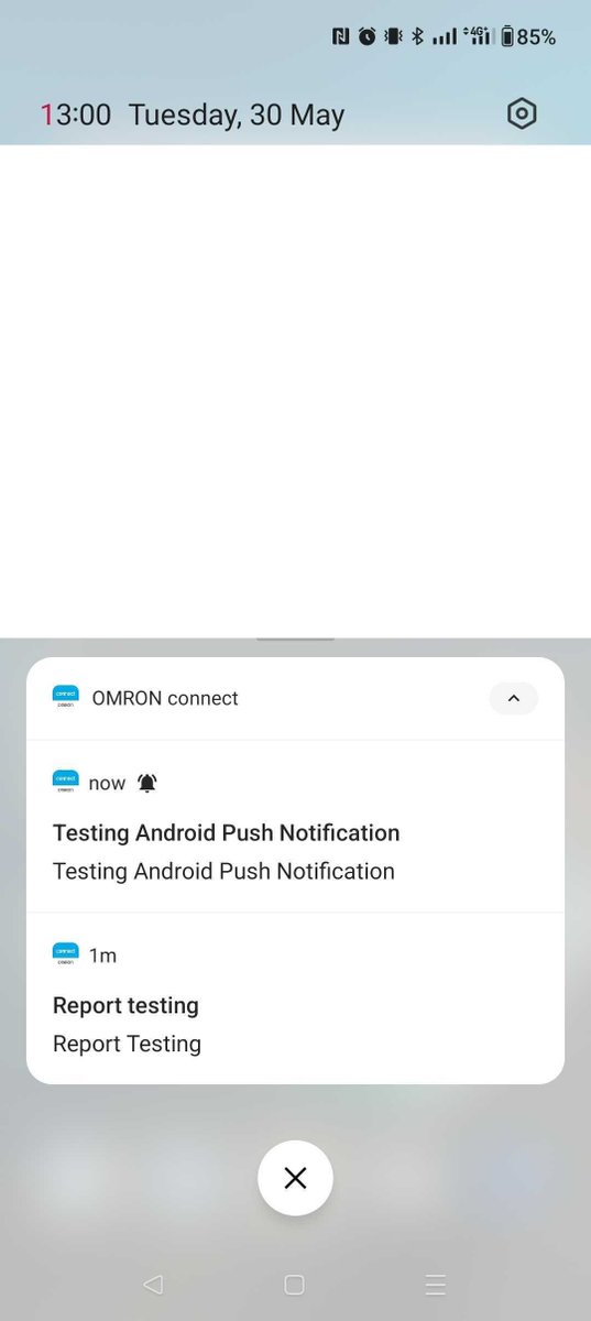 Yes, <a href="/OmronHealthEU/">OMRON Healthcare EU</a> it works. Please stop testing in production...