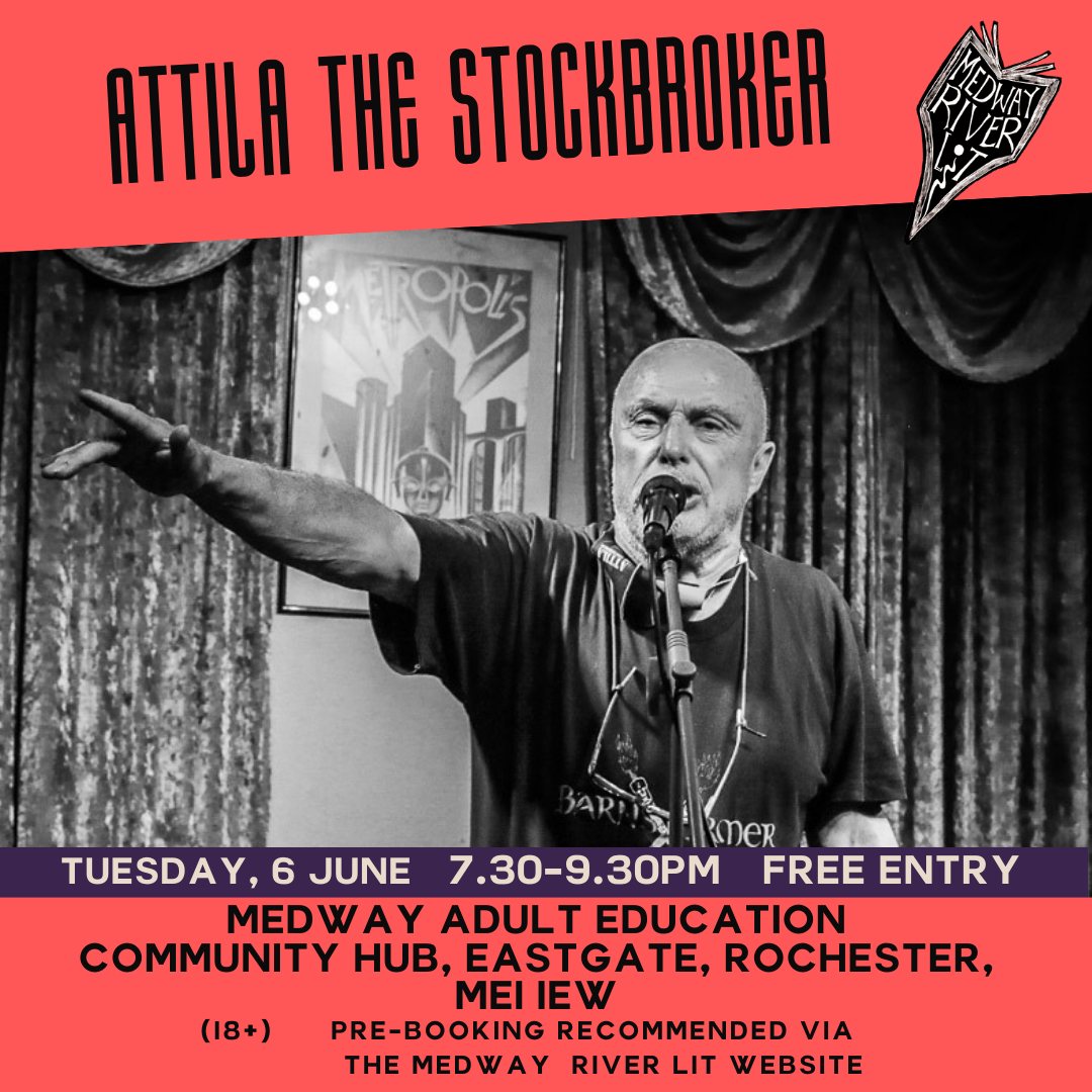 MedwayArts's tweet image. Medway River Lit events happening today...

Today we're all about drama - and that includes the drama of dub poetry!

Find out more here medwayriverlit.co.uk/tuesday6june