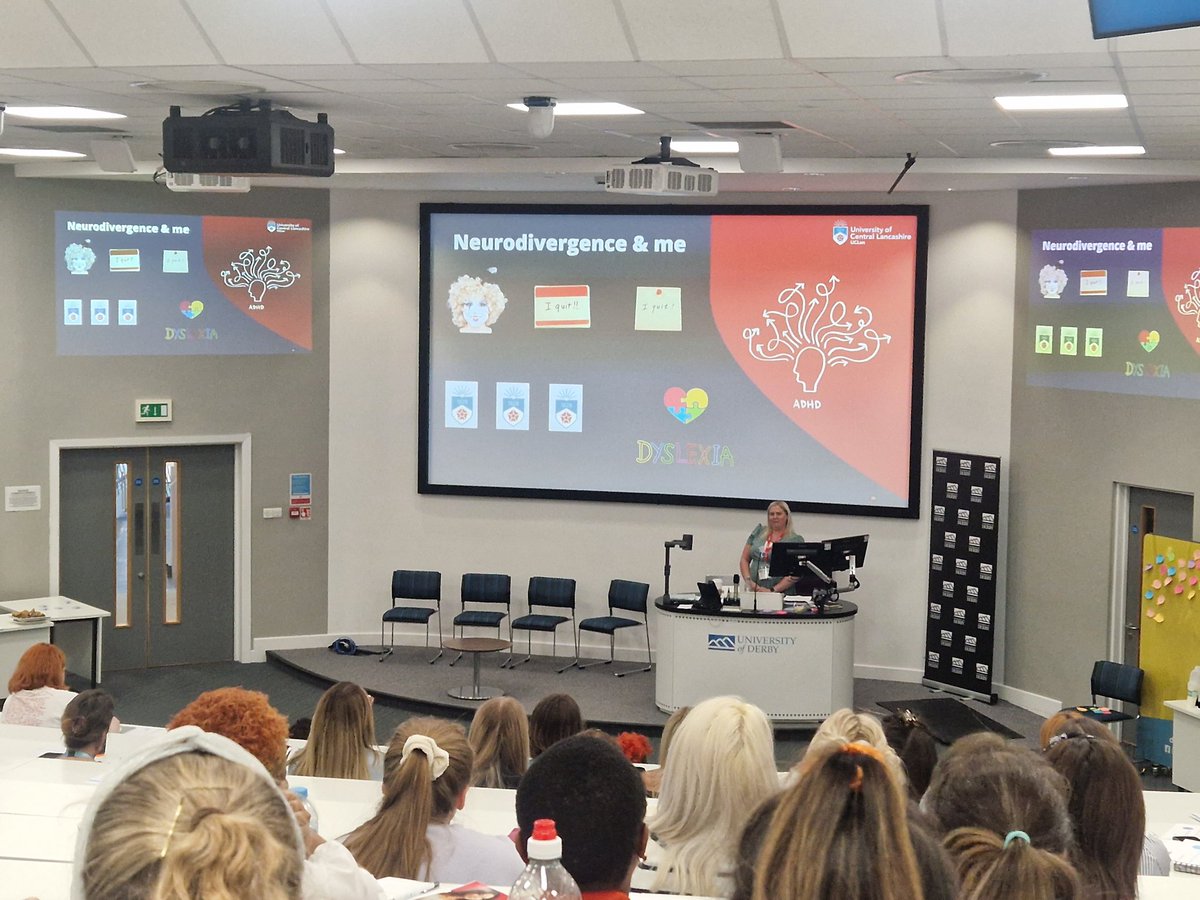 Midwifery Rocks (@uodmidwiferysoc) on Twitter photo Our third speaker for the day is <a href="/SarahJ_MW/">𝘚𝘢𝘳𝘢𝘩 𝘑𝘰𝘩𝘯𝘴𝘰𝘯</a> discussing neurodiversity & sharing her own journey <a href="/UOD_SONM/">School of Nursing and Midwifery @Derbyuni</a> Our third speaker for the day is <a href="/SarahJ_MW/">𝘚𝘢𝘳𝘢𝘩 𝘑𝘰𝘩𝘯𝘴𝘰𝘯</a> discussing neurodiversity & sharing her own journey <a href="/UOD_SONM/">School of Nursing and Midwifery @Derbyuni</a>