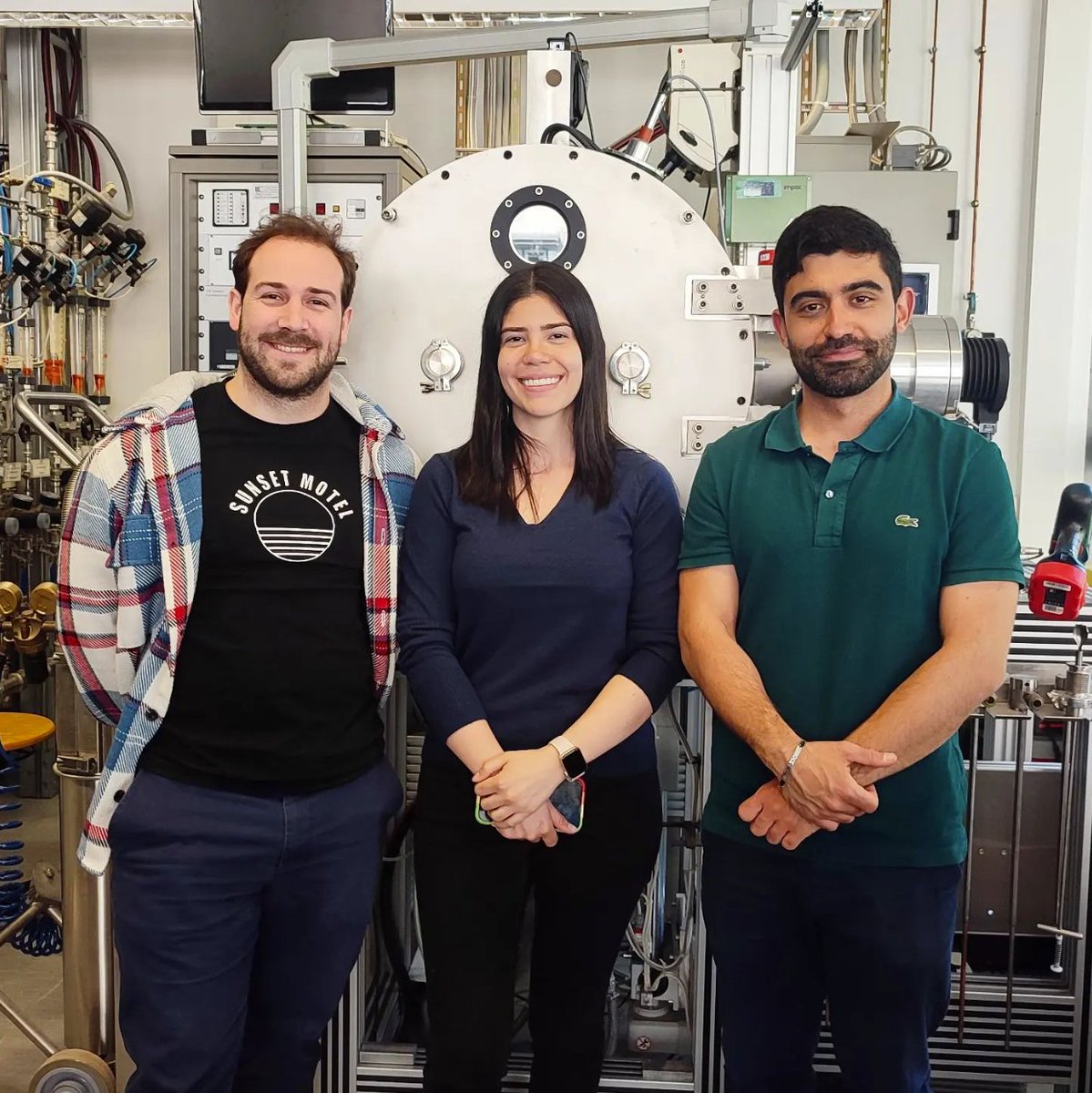 #bioremia fellows Sebastião (ESR 15), Paula (ESR 12) and Ludovico (ESR 2) in the casting laboratory of IFW Dresden (Germany).

@MSCActions <a href="/REA_research/">European Research Executive Agency</a> <a href="/HorizonEU/">Horizon Europe 🇪🇺</a> #phdlife #PhD #ITN #biomaterials <a href="/dresden_ifw/">IFW Dresden</a>