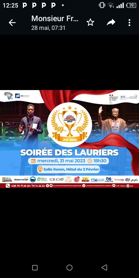 Joutes Verbales Francophones tweet media