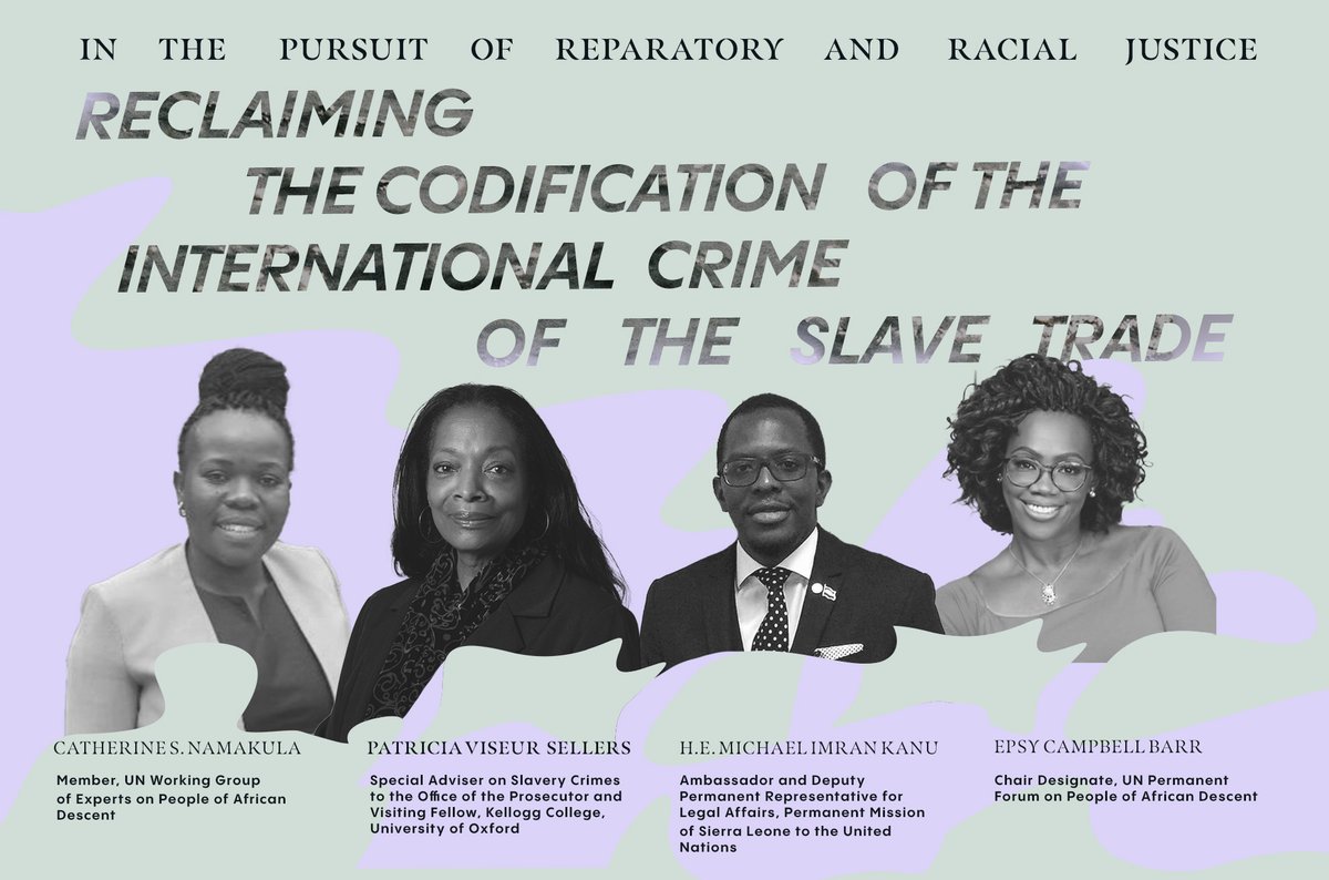 EJC_org's tweet photo. 📢 TOMORROW #PFPAD Side Event🎙️@epsycampbell // Patricia Viseur Sellers // @michaelkanuSL // @cthrnnamakula 
🗓️31 May 2023, 1.30 PM - 2:45 PM EDT
📍Zoom 
➡️Register: https://t.co/pr9KvUatGG
✨Design: @gabibdeluca https://t.co/YS4wBPturL