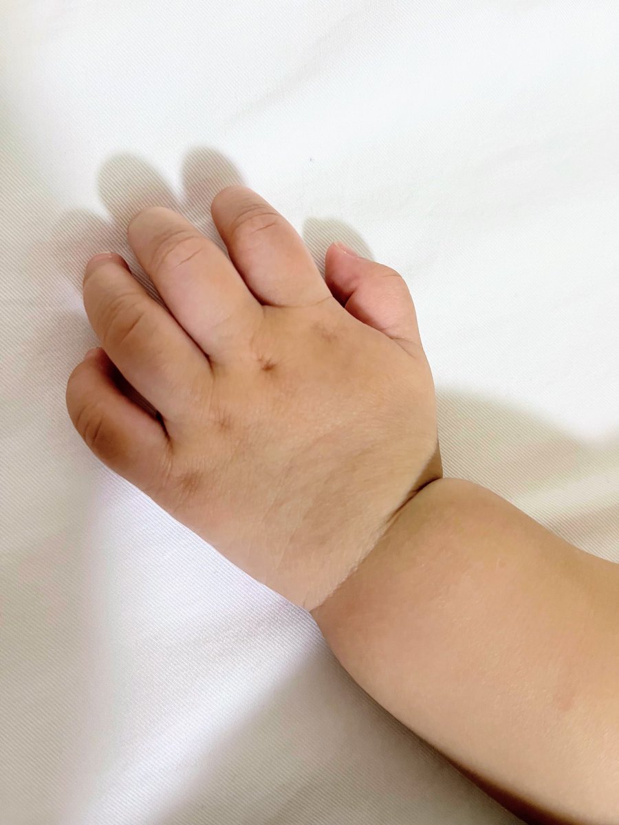 月曜日お疲れ様でした🌙
赤ちゃんのおててです。
おやすみなさい。 https://t.co/QG5McoYwQO