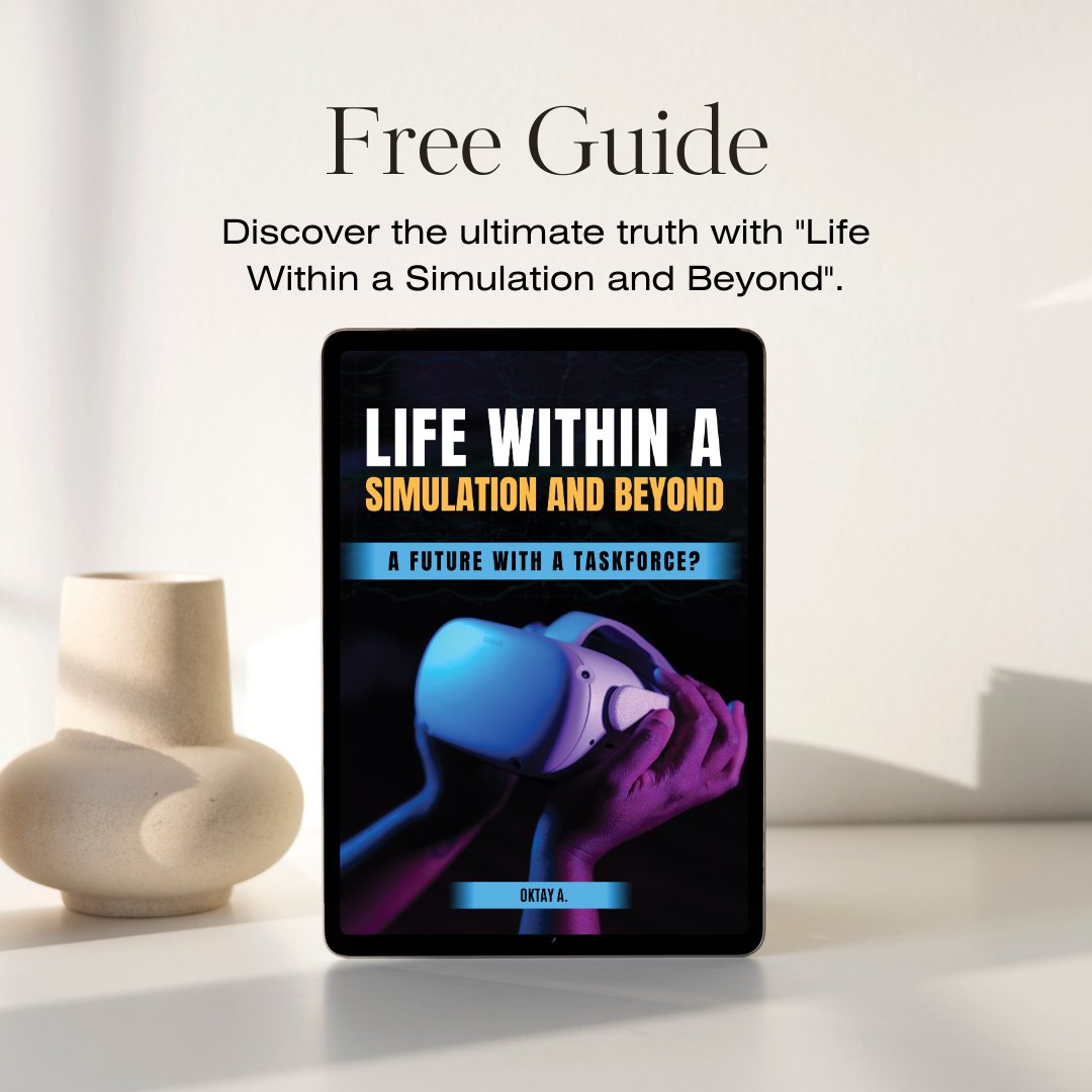 Simulation369's tweet image. The universe is full of possibilities - and &quot;Life Within a Simulation and Beyond&quot; helps you unlock them. 🚀
Order now - bit.ly/3KuRoPo
#BookWormsUnite #ReadMoreBooks #BookLoversCommunity #BookRecommendations #Bookish #EbookDeals #ReadingList #NonFictionBooks #BookClub