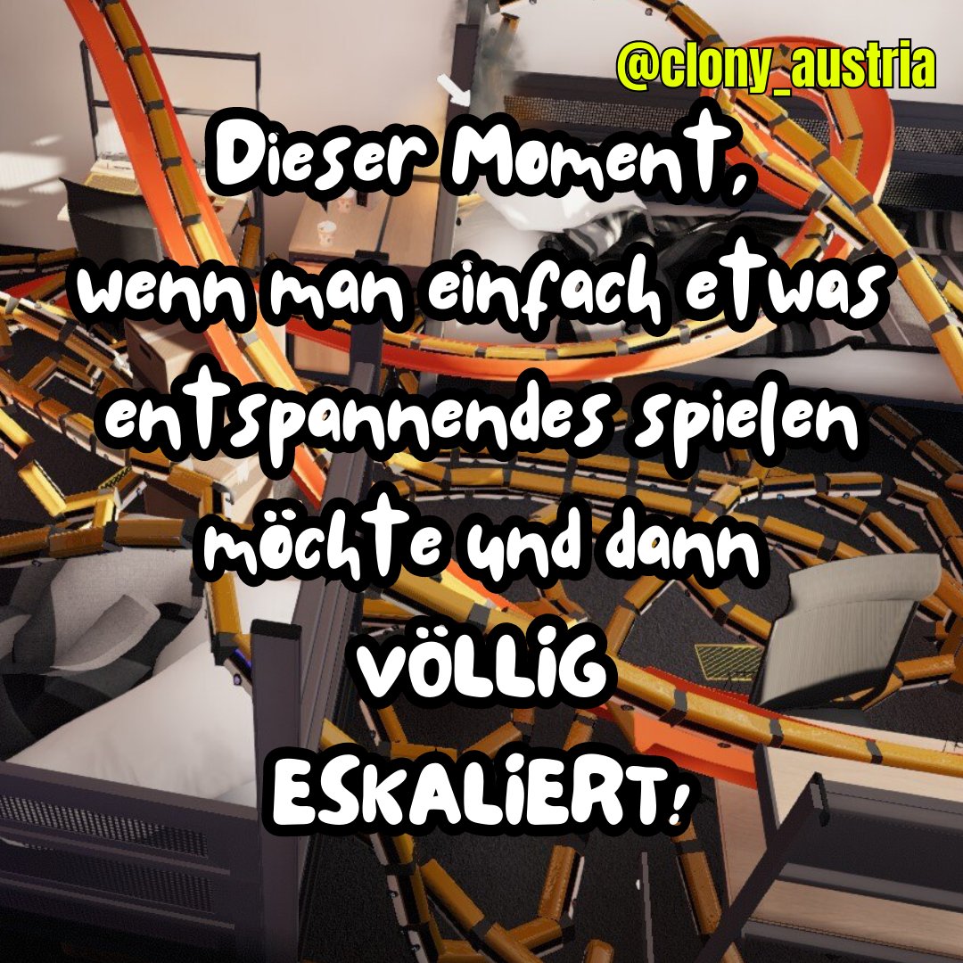 Clony18's tweet photo. Wer von euch kennt diese Situation? 😅

#gaming #entspannen #chillen #spaß #eskalation #chaos https://t.co/BUoHKamsH8